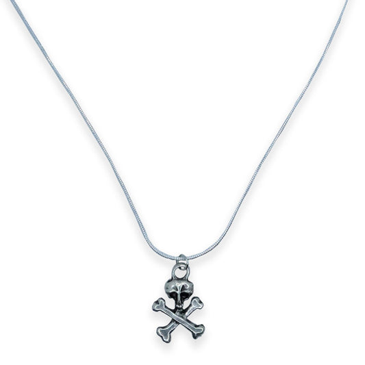 Vintage Skull and Bones Necklace
