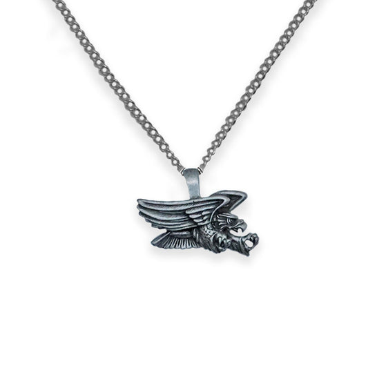 Vintage Death Spiral Necklace