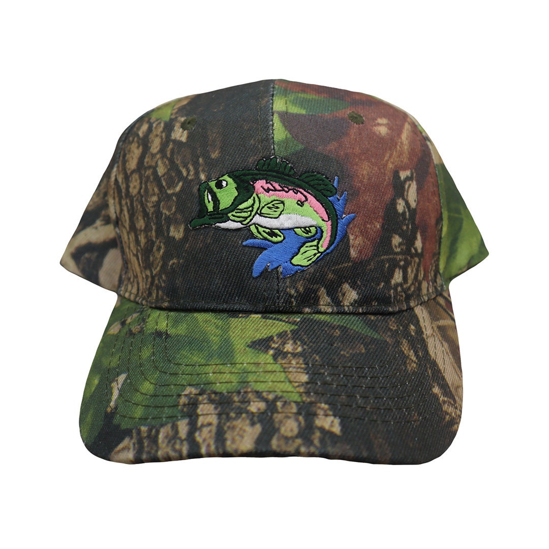 Big Bass Vintage Patch Camo Hat