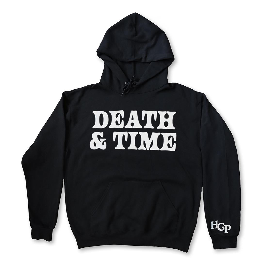 Death and Time Black Hoodie