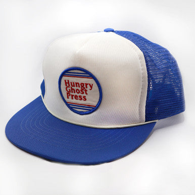 Vintage New England Circle Patch Trucker Hat