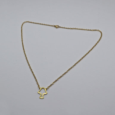Vintage Mushroom Necklace