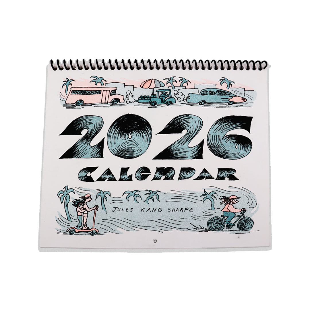 2026 Calendar by Jules Kang Sharpe