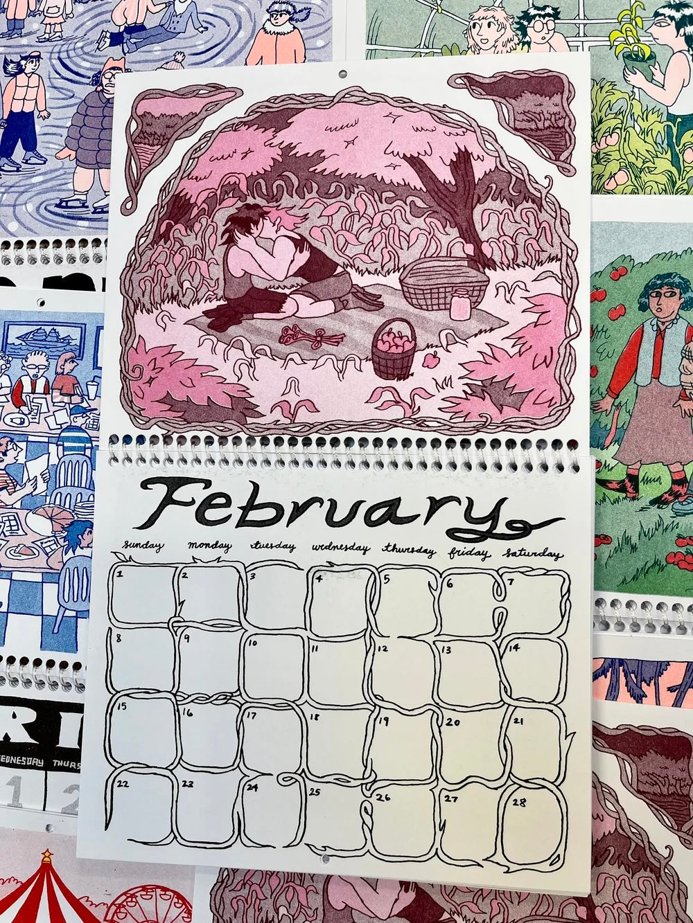 2026 Calendar by Jules Kang Sharpe