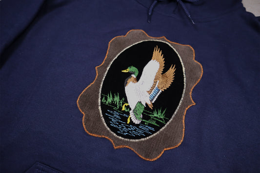 A Mallard in the Marsh Hoodie