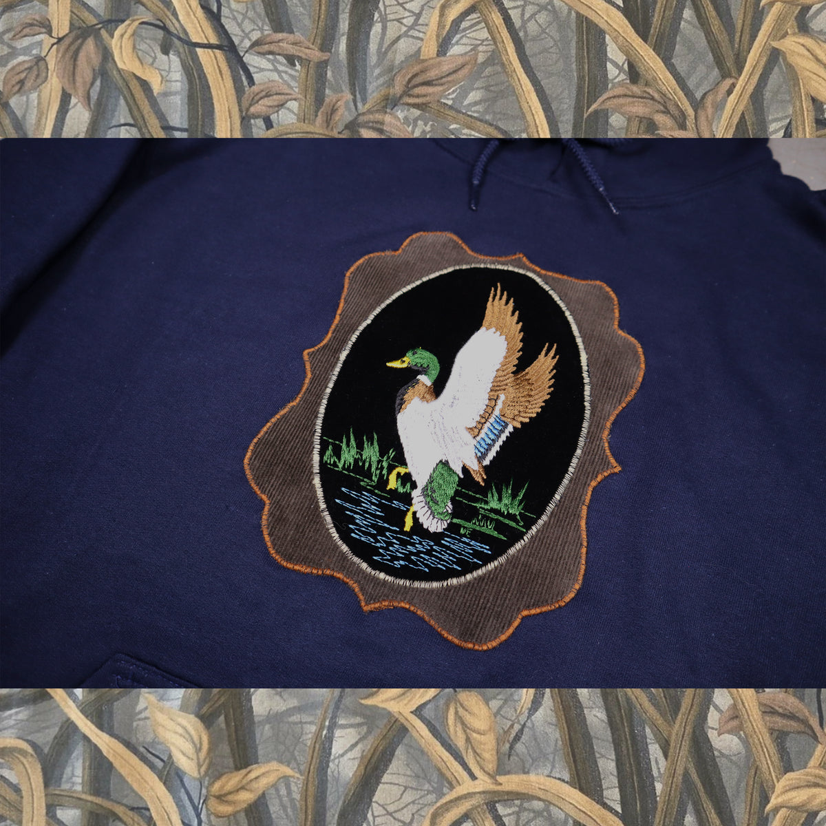 A Mallard in the Marsh Hoodie