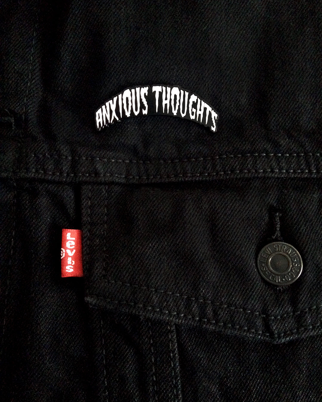 Anxious Thoughts Pin