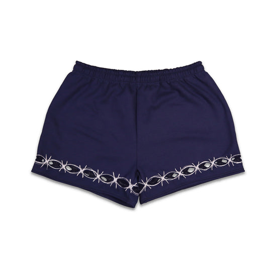 Barbed Wire Peek-A-Boo Shorts