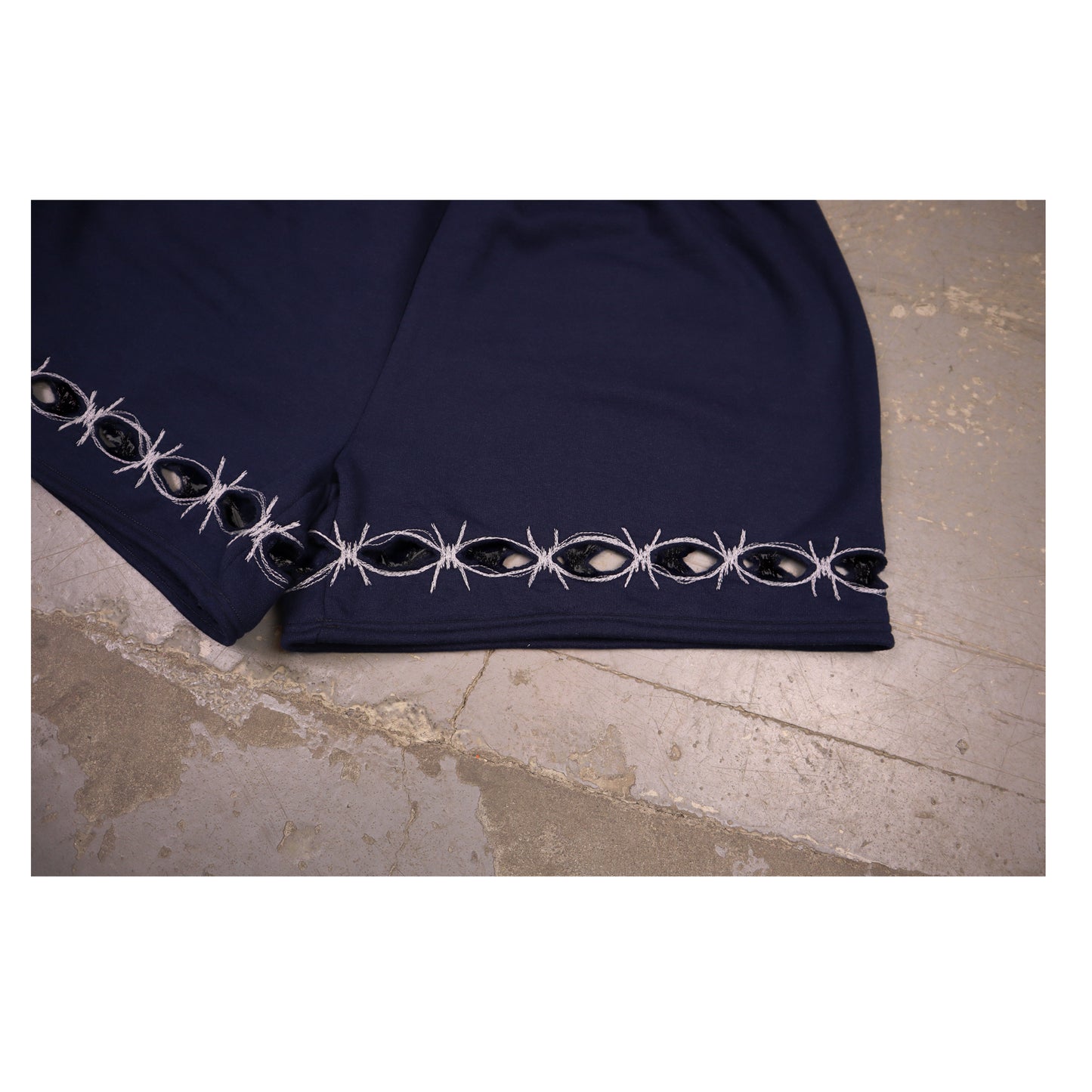 Barbed Wire Peek-A-Boo Shorts