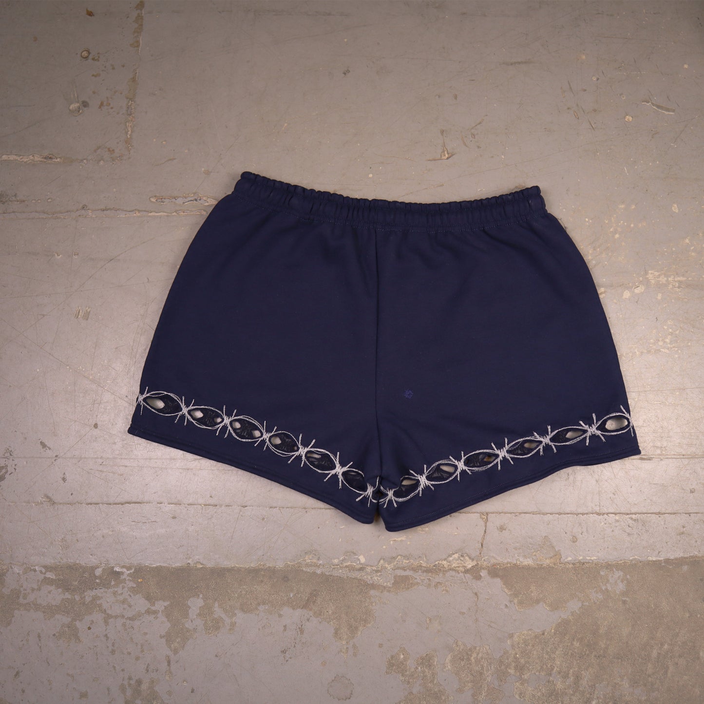 Barbed Wire Peek-A-Boo Shorts