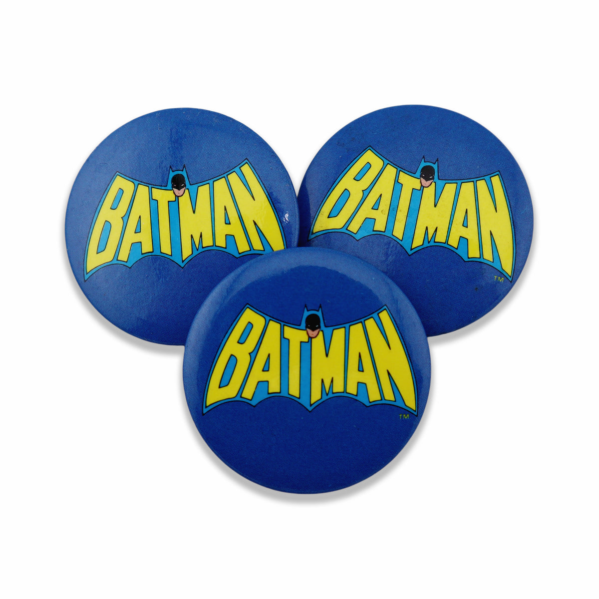 Batman Cartoon Logo Vintage Button