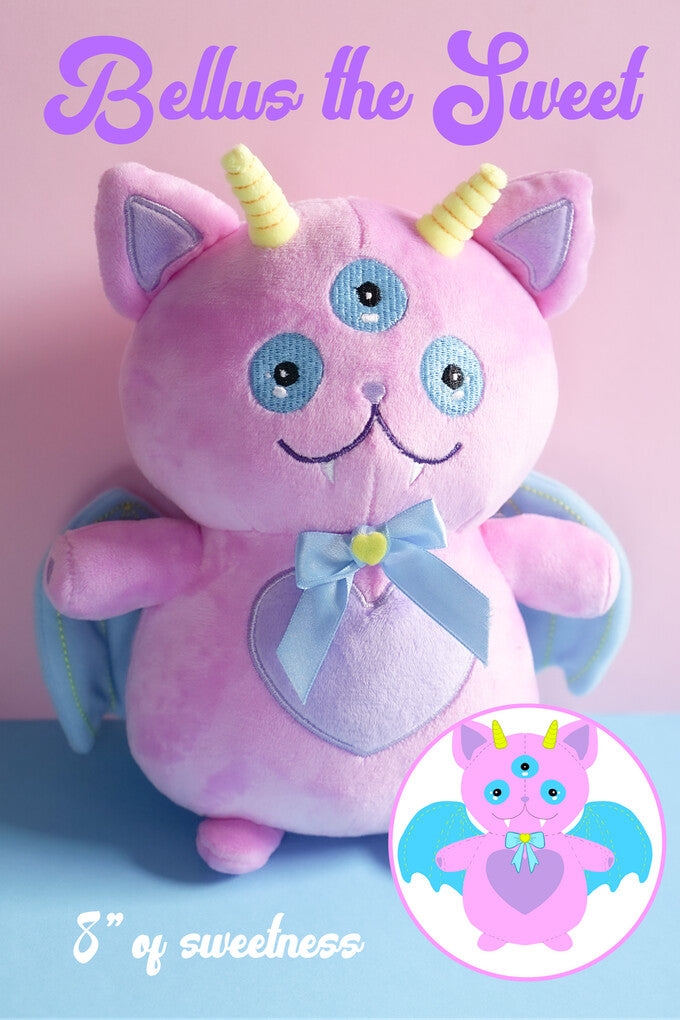 Bellus the Sweet Plushie Demon by Sam Rook