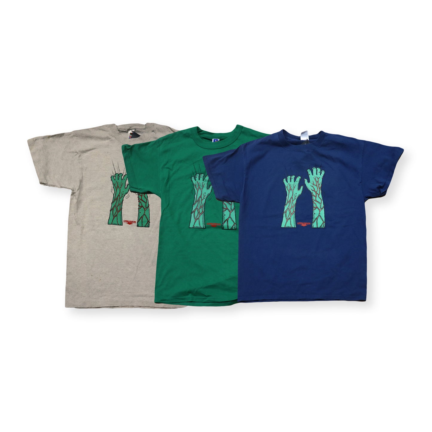 Can't Let You Go Vintage One Off Zombie Tee Green