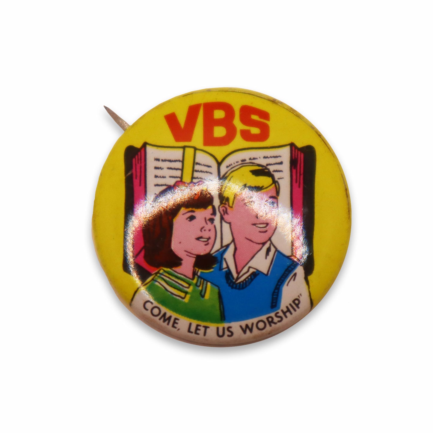 Vintage Vacation Bible School Buttons