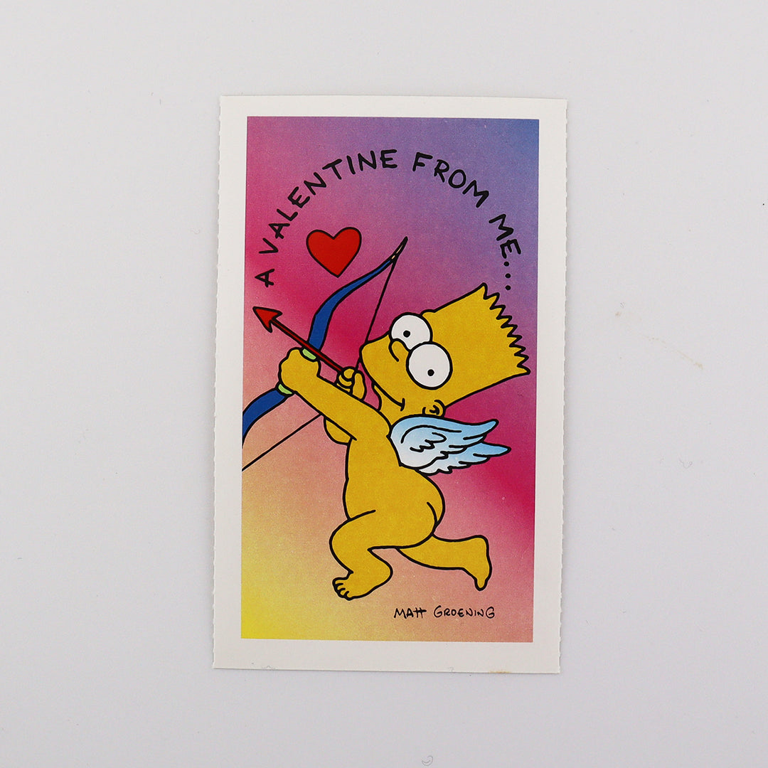 Simpsons Vintage 1997 Valentine's Day Cards