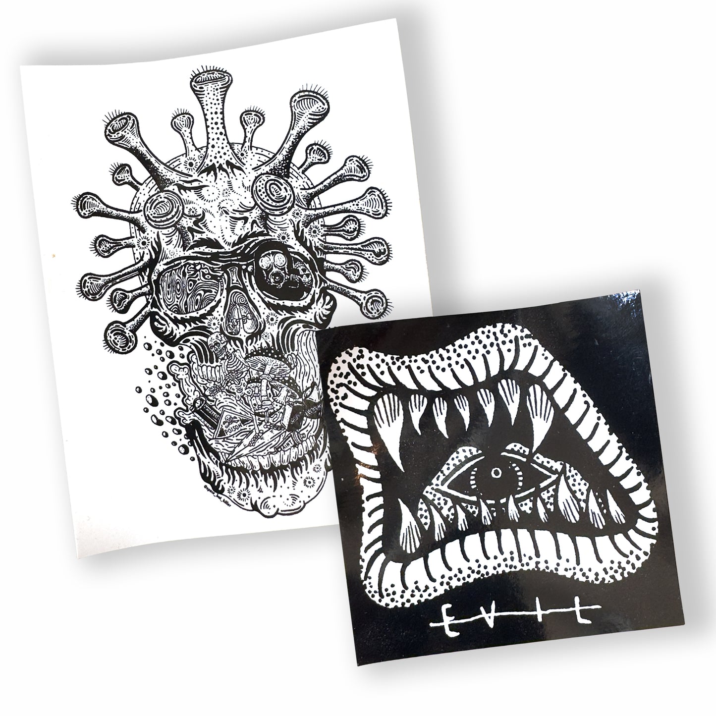 Evil Paradise Stickers