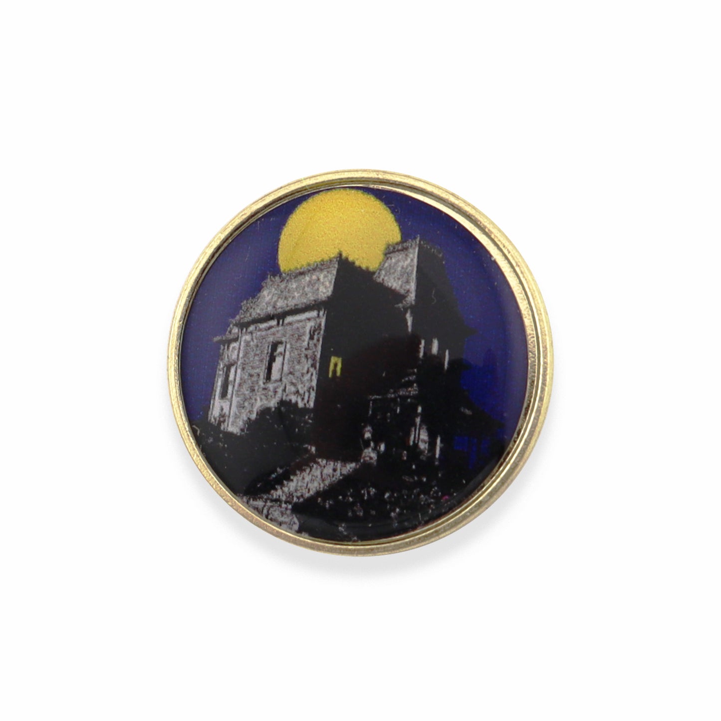 Haunted House Photodome Pin