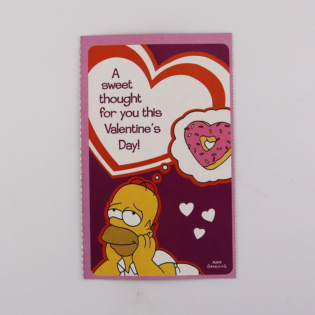 Simpsons Vintage 07 Valentine's Day Cards