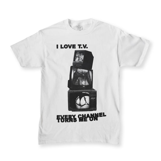 I Love TV Tee