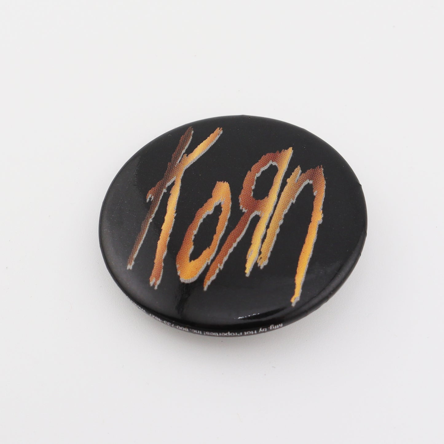 Korn Logo Vintage Button