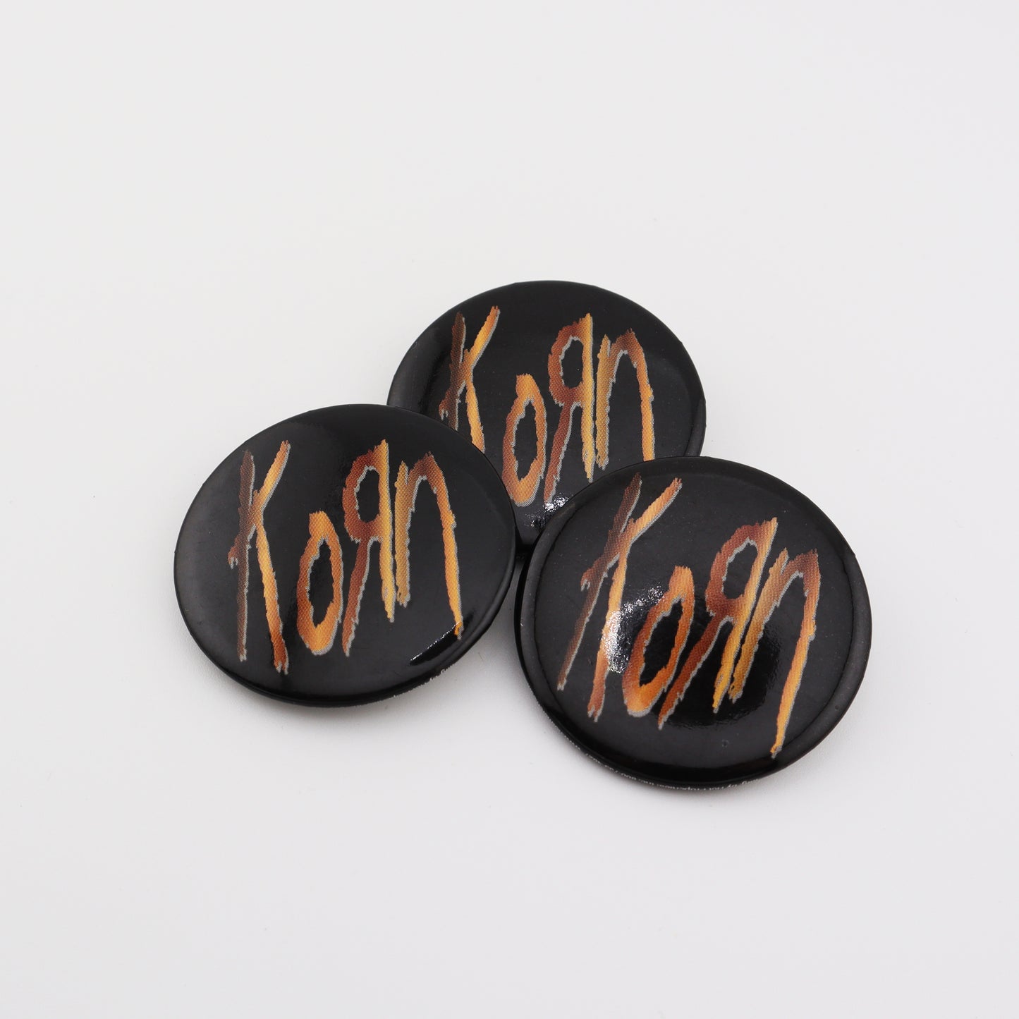 Korn Logo Vintage Button