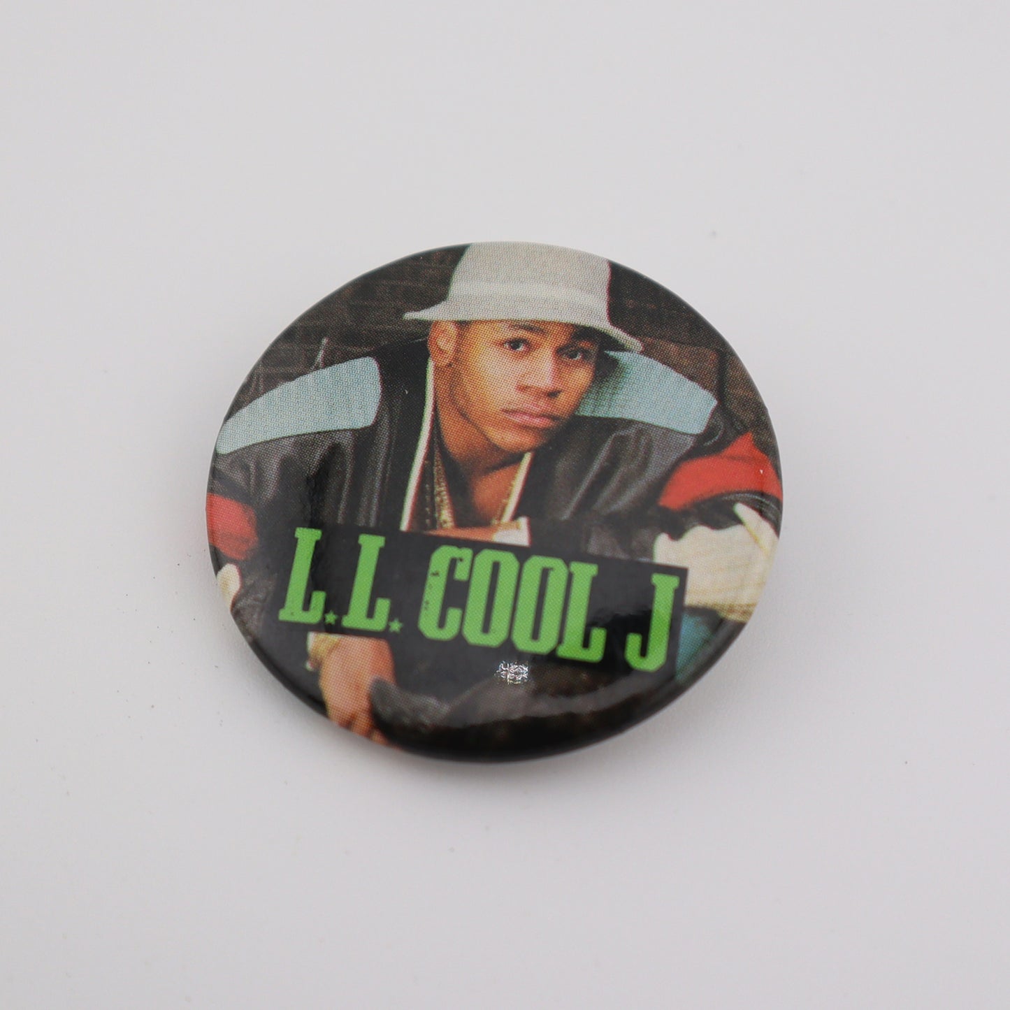 LL Cool J Vintage Button