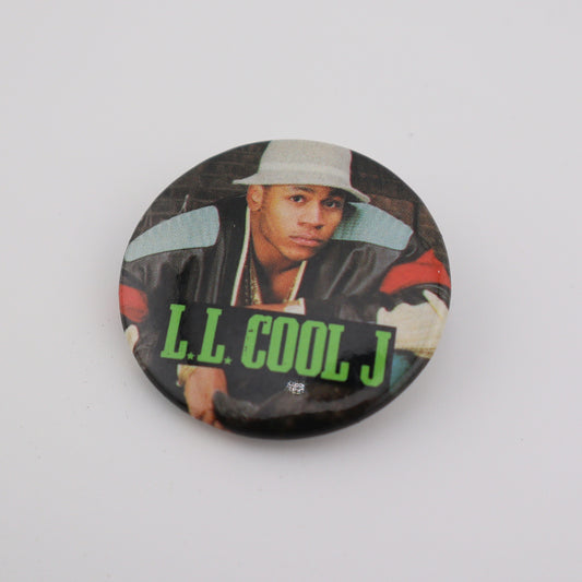 LL Cool J Vintage Button