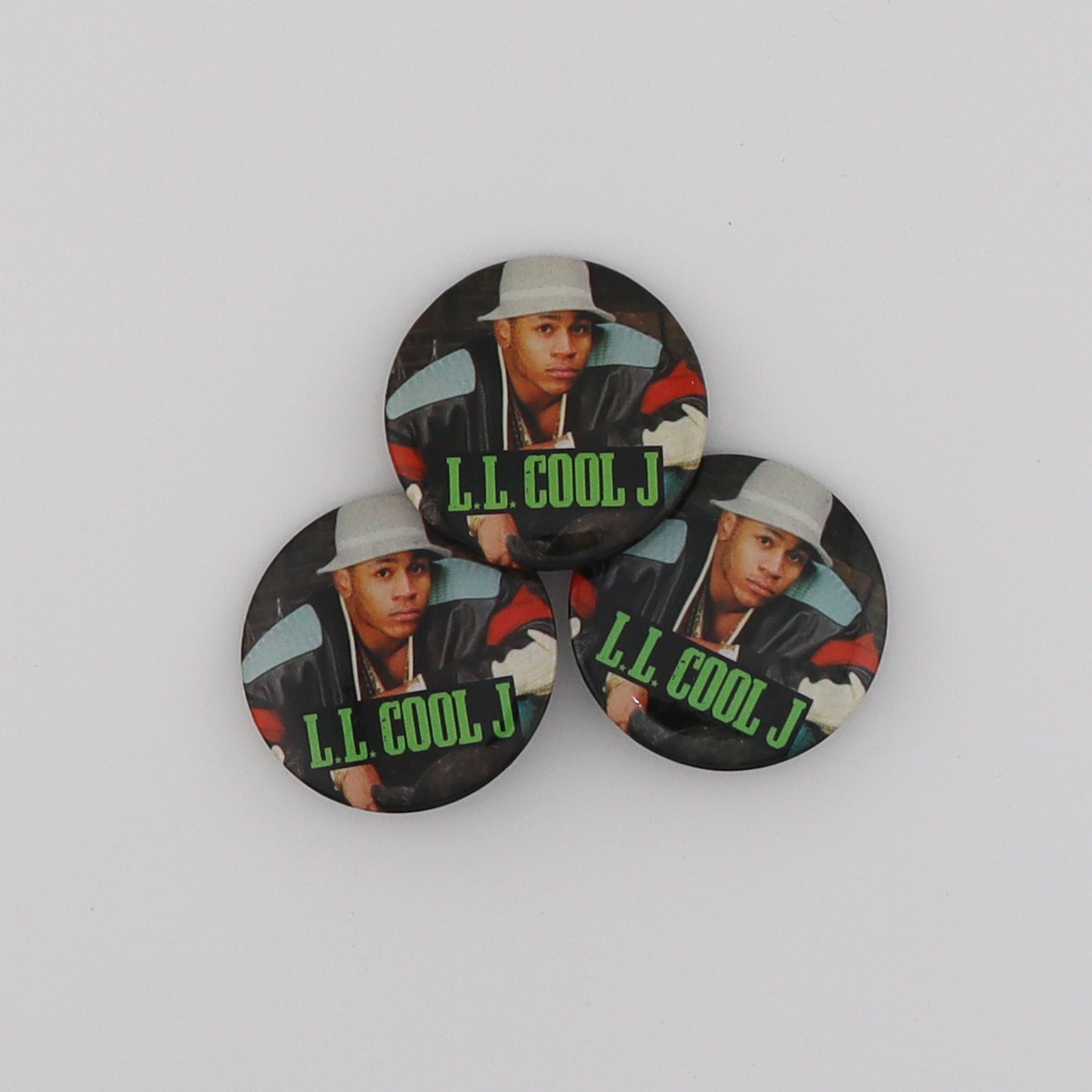 LL Cool J Vintage Button