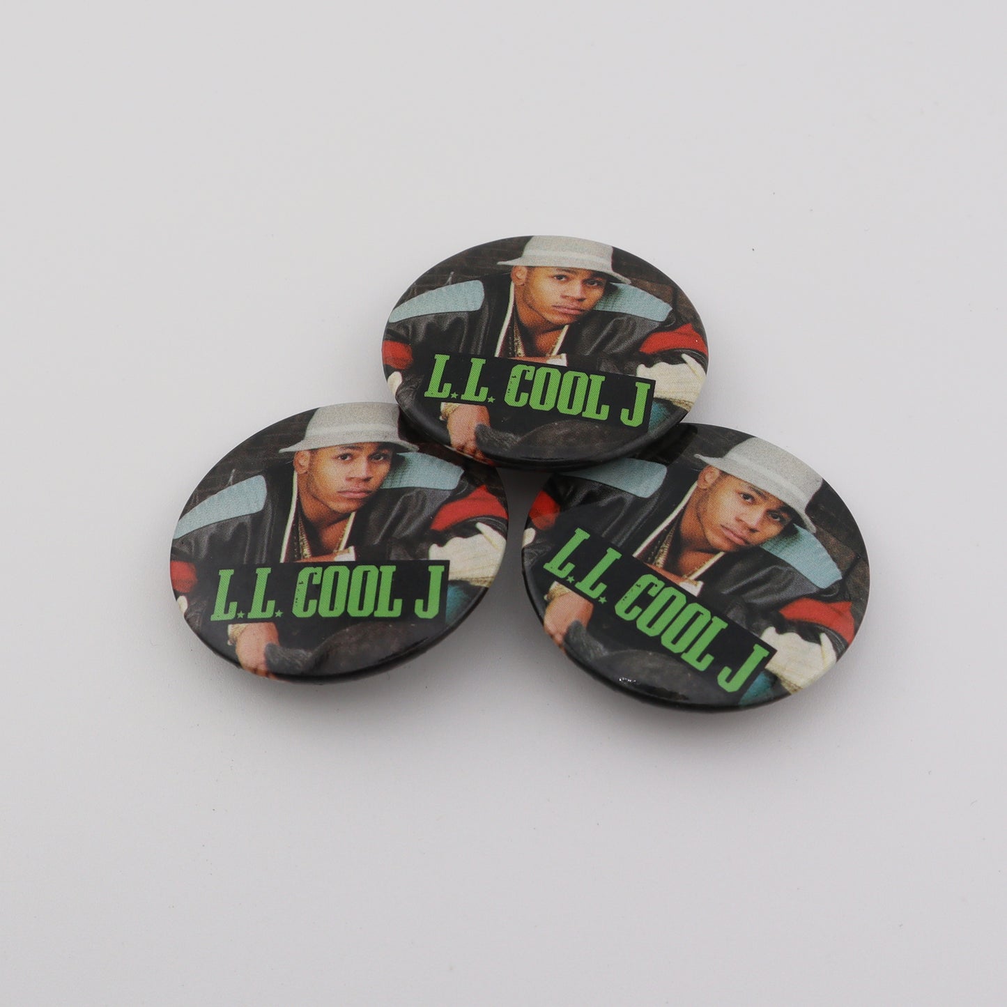 LL Cool J Vintage Button