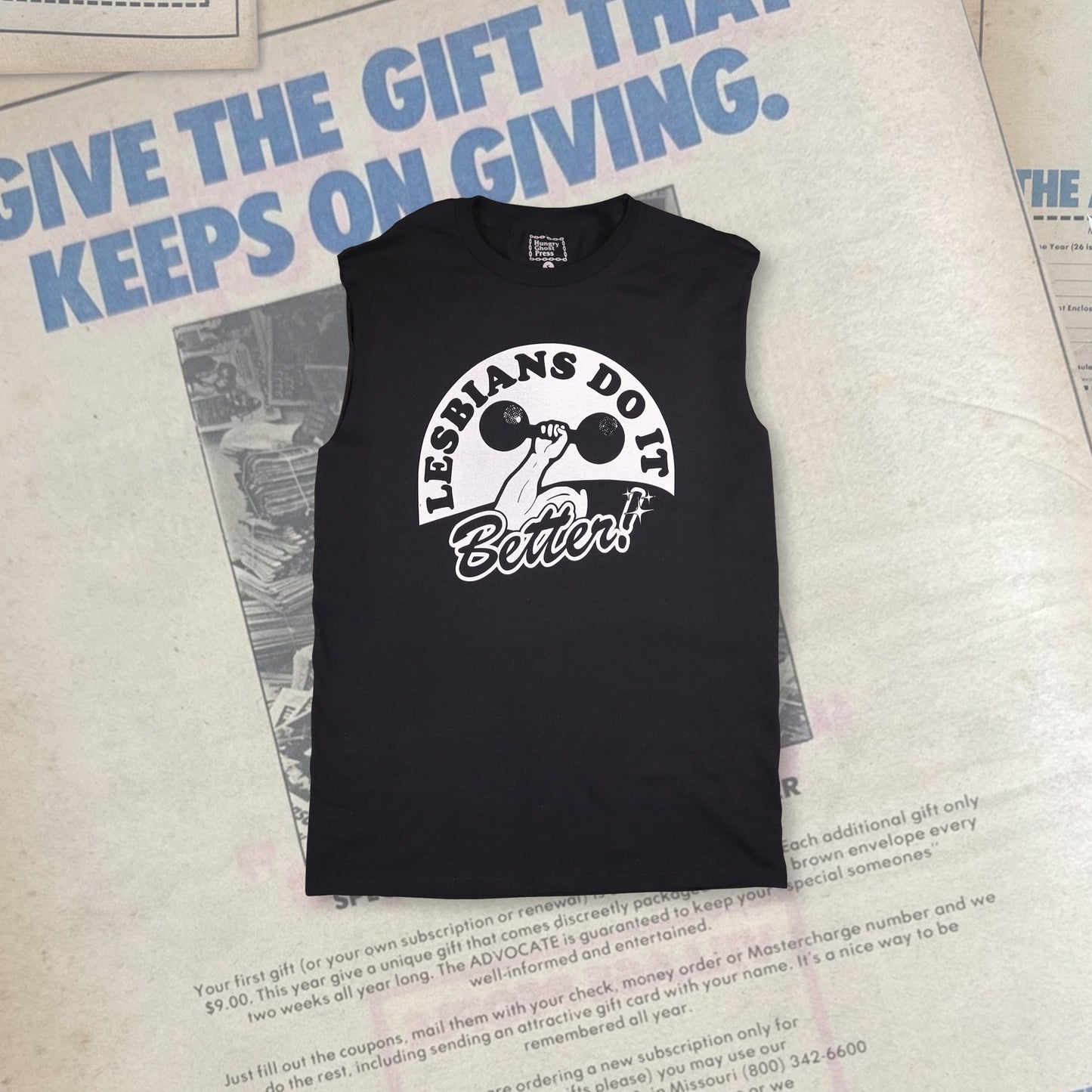 Lesbians Do It Better Cut Off Tank Top