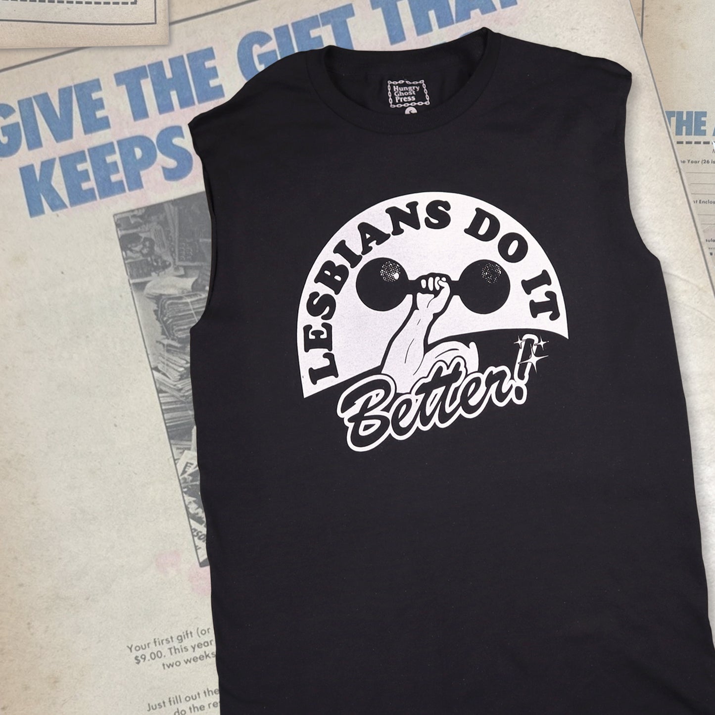 Lesbians Do It Better Cut Off Tank Top