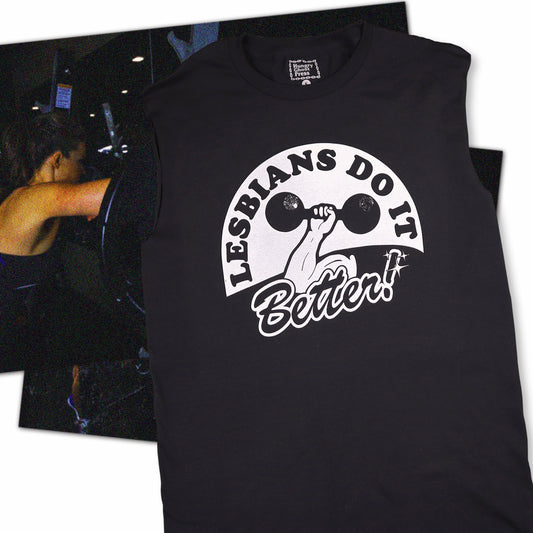 Lesbians Do It Better Cut Off Tank Top