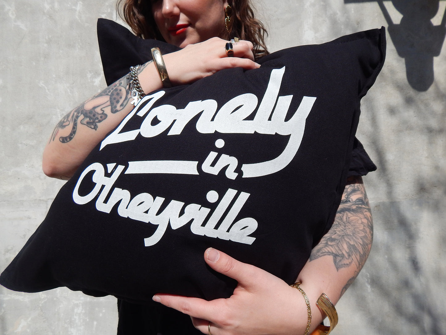 Lonely in Olneyville Pillow