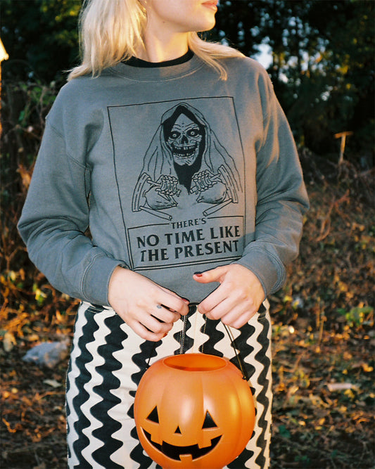 There's No Time Crewneck Sweatshirt