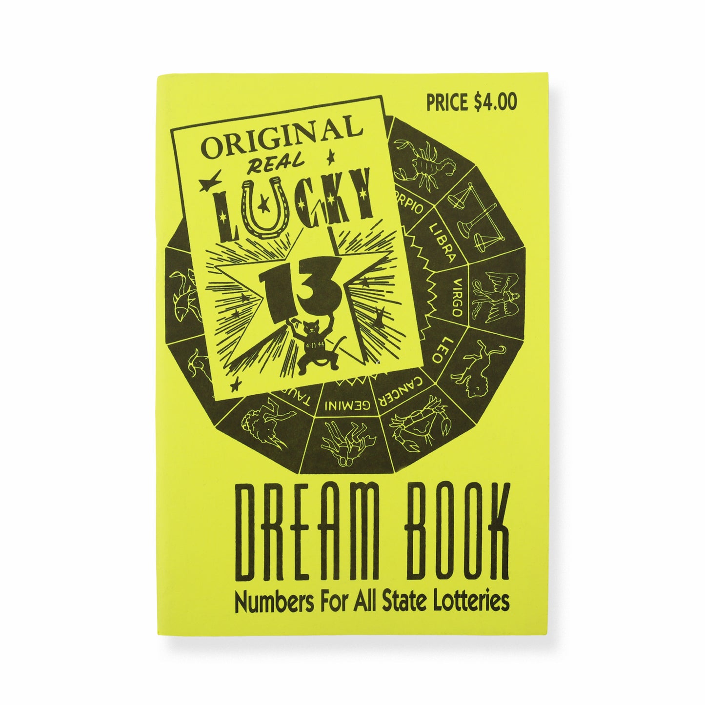 Original Real Lucky 13 Dream Book