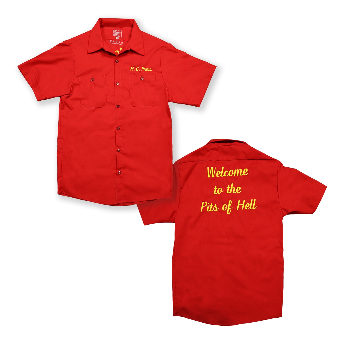 Pits of Hell Custodial Shirt II