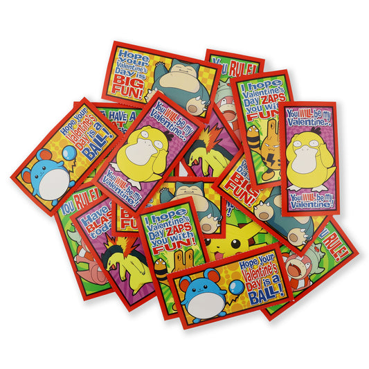 Pokemon Collector's Series 1 Vintage Valentine's Day Cards