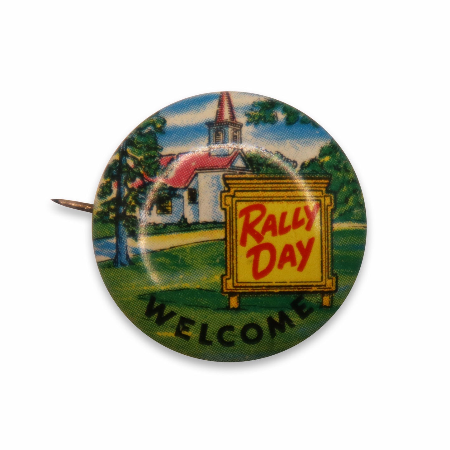 Vintage Vacation Bible School Buttons