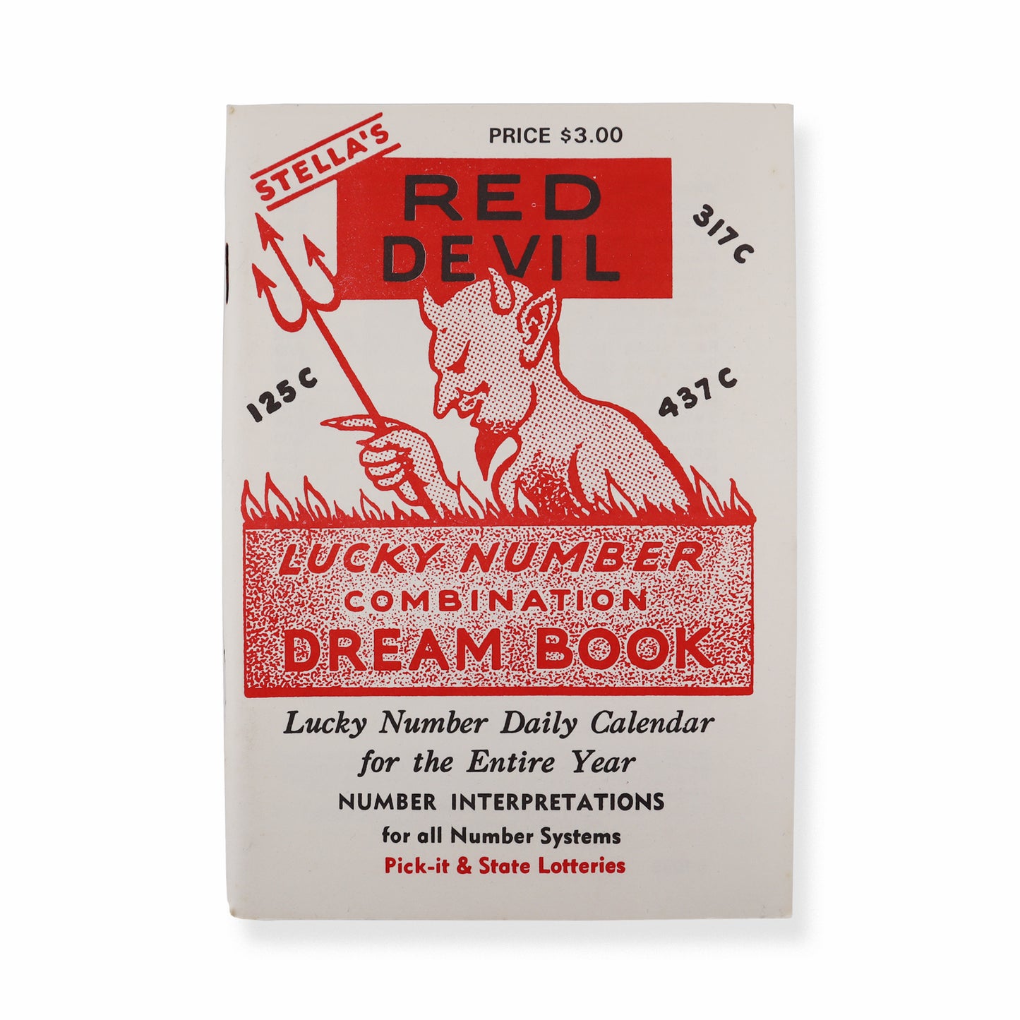 Red Devil Lucky Number Combination Dream Book