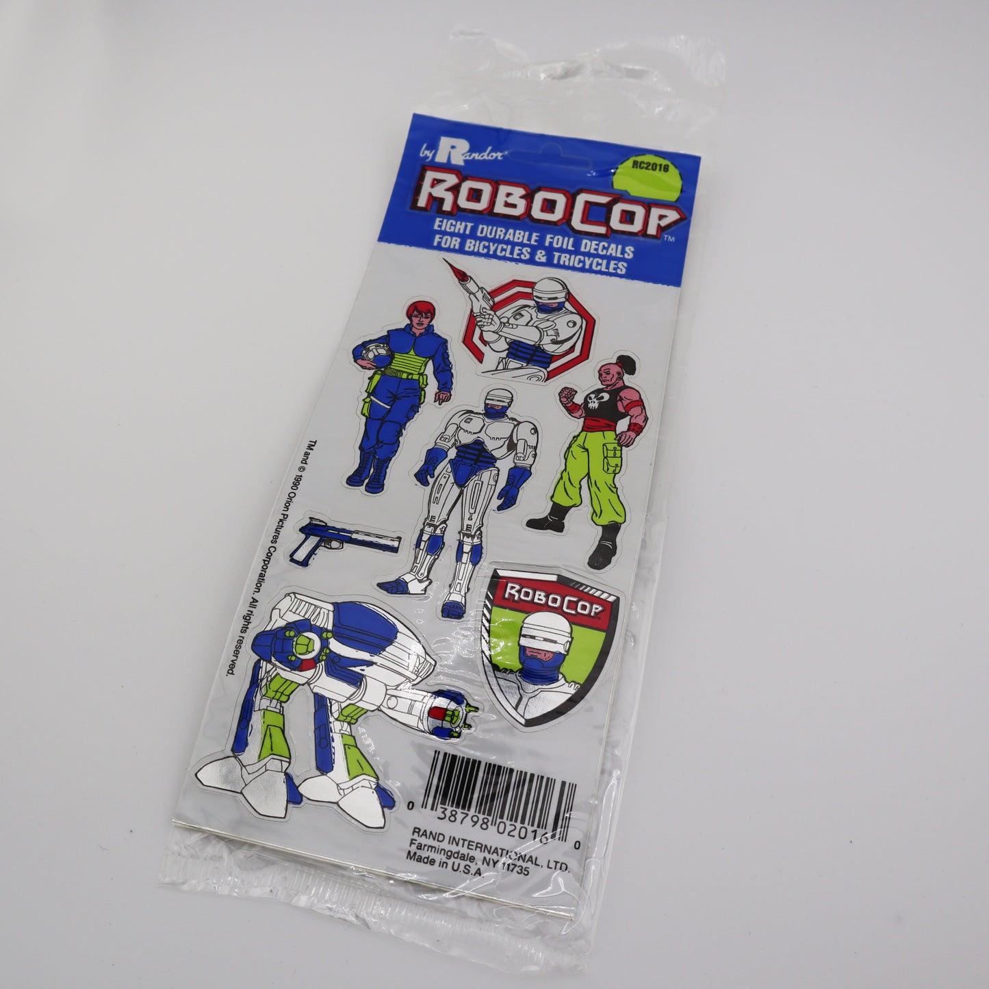 Robocop Vintage Sticker Sheet