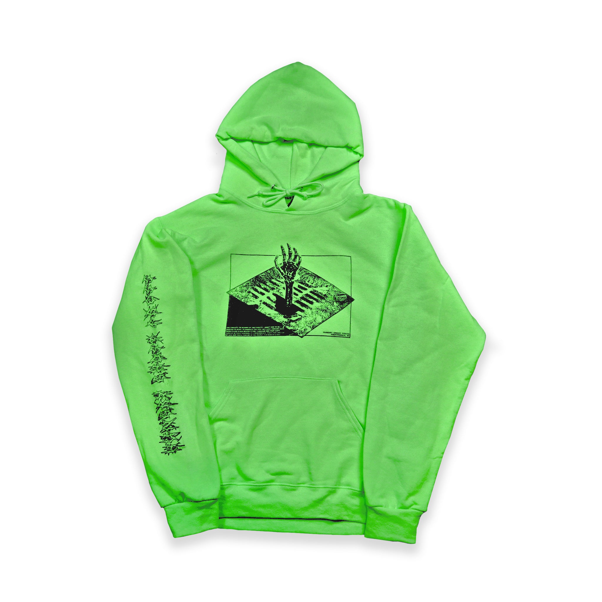 Sewage Hi-Vis Hoodie – Hungry Ghost Press