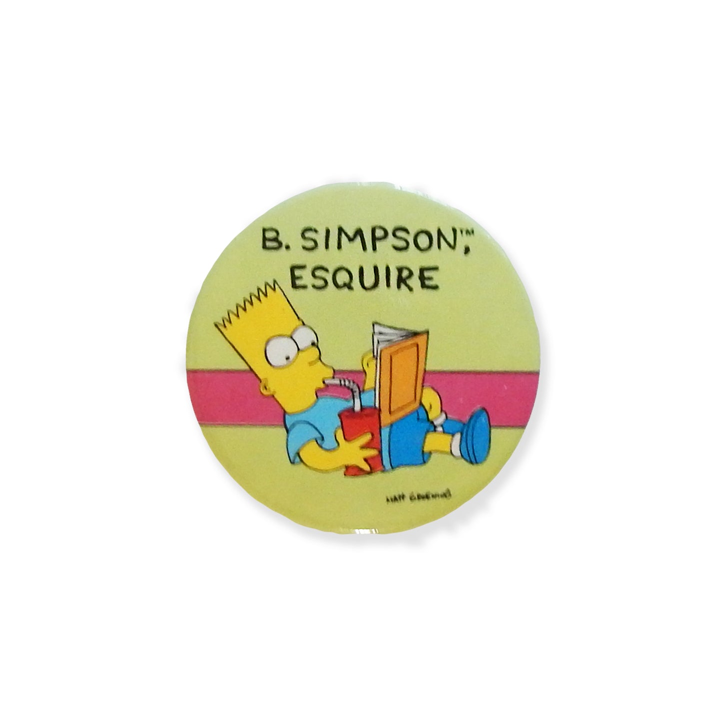 The Simpsons Vintage Deadstock Buttons