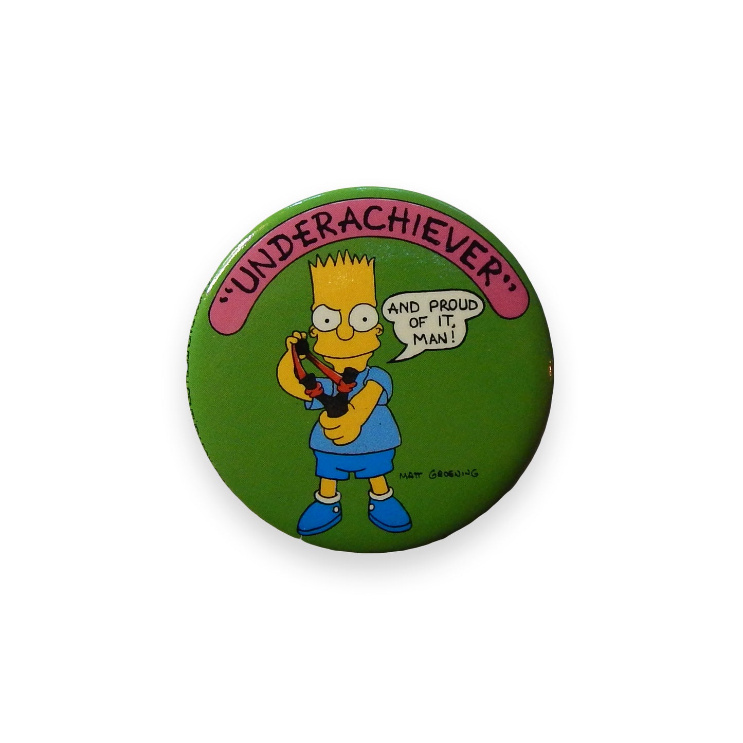 The Simpsons Vintage Deadstock Buttons
