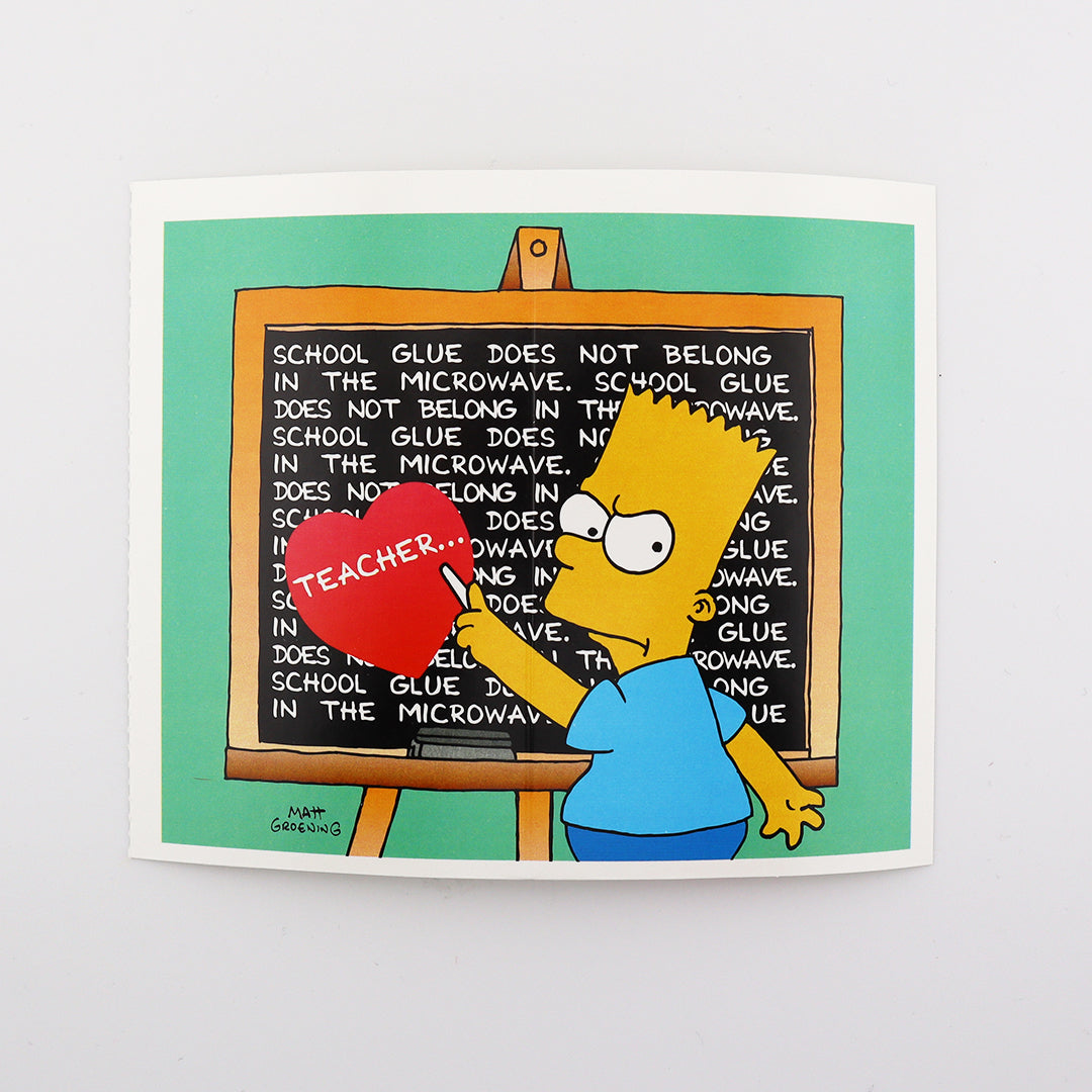 Simpsons Vintage 1997 Valentine's Day Cards