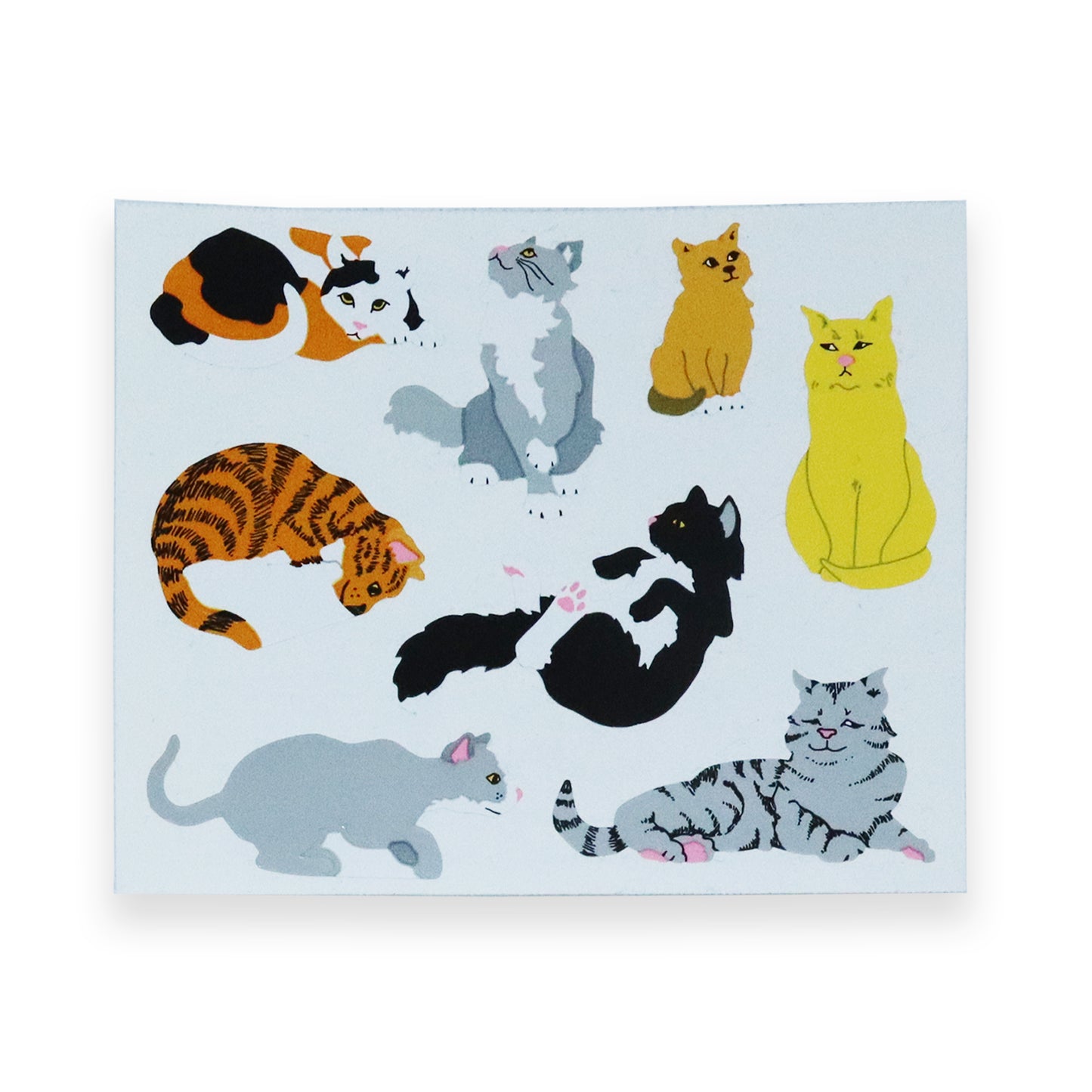 Cats Vintage Sticker Sheet