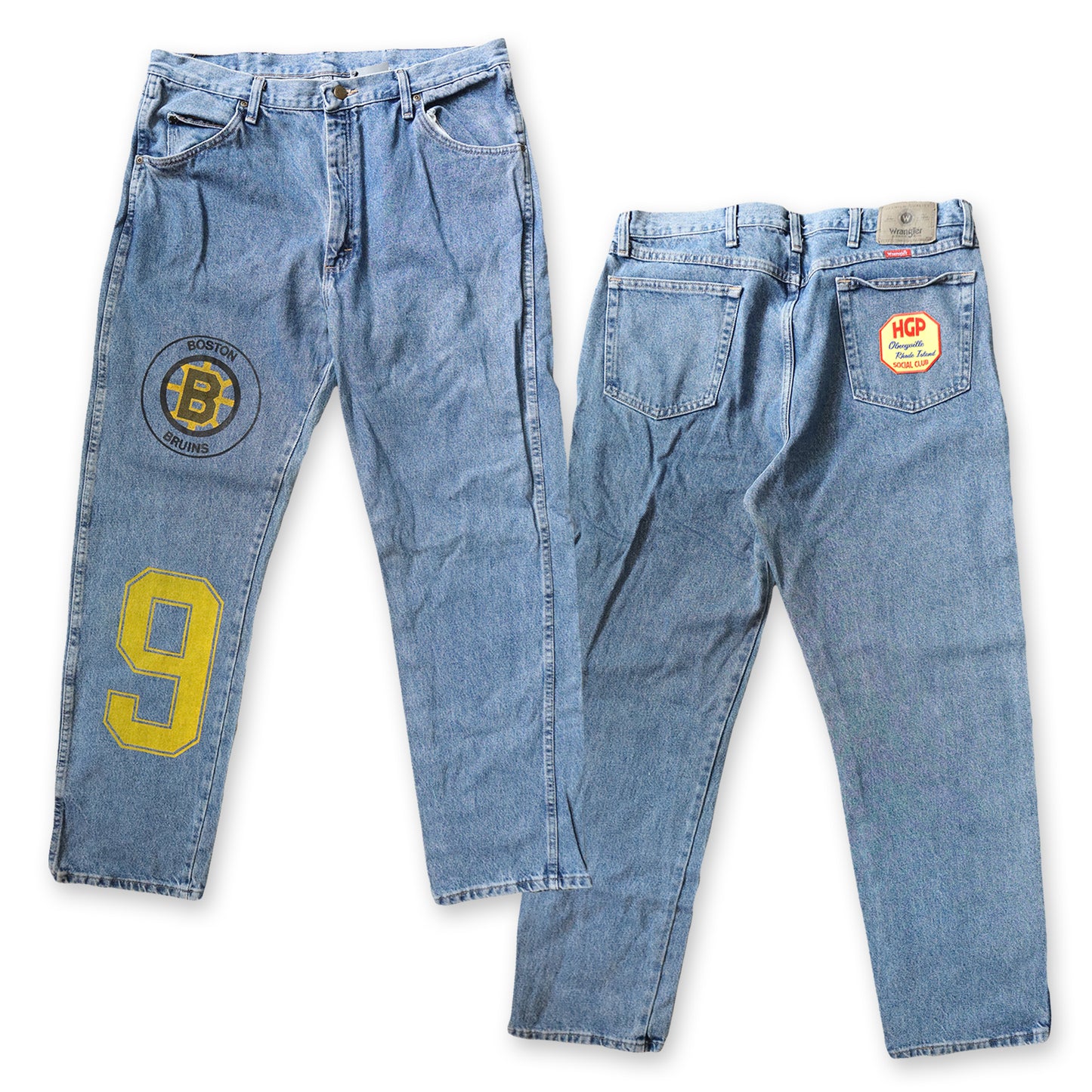 Vintage One Off Bruins Denim