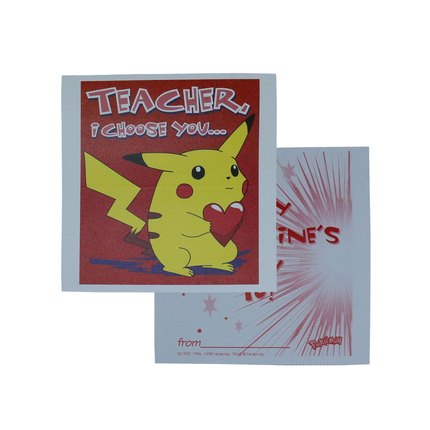 Vintage Pokémon Valentine's Day Cards – Hungry Ghost Press