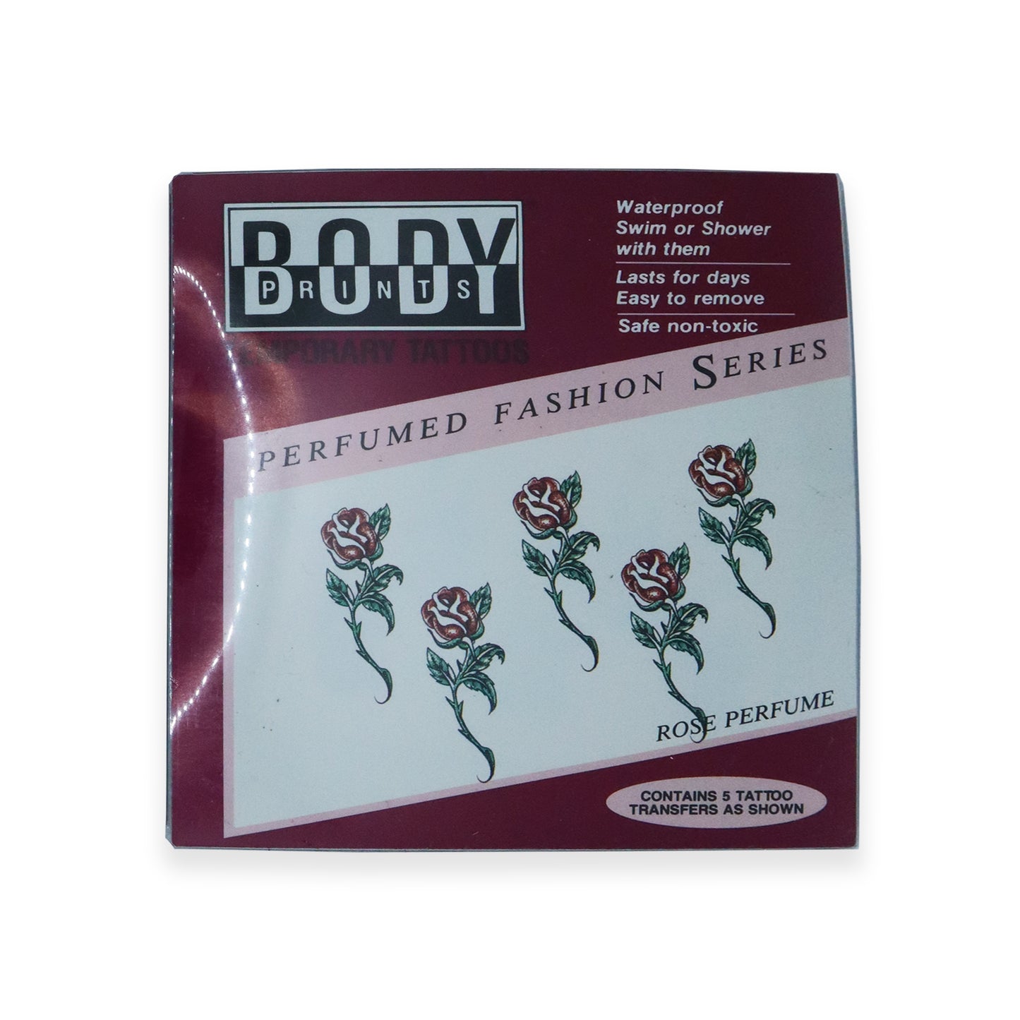 Body Prints Vintage Temporary Tattoo Pack