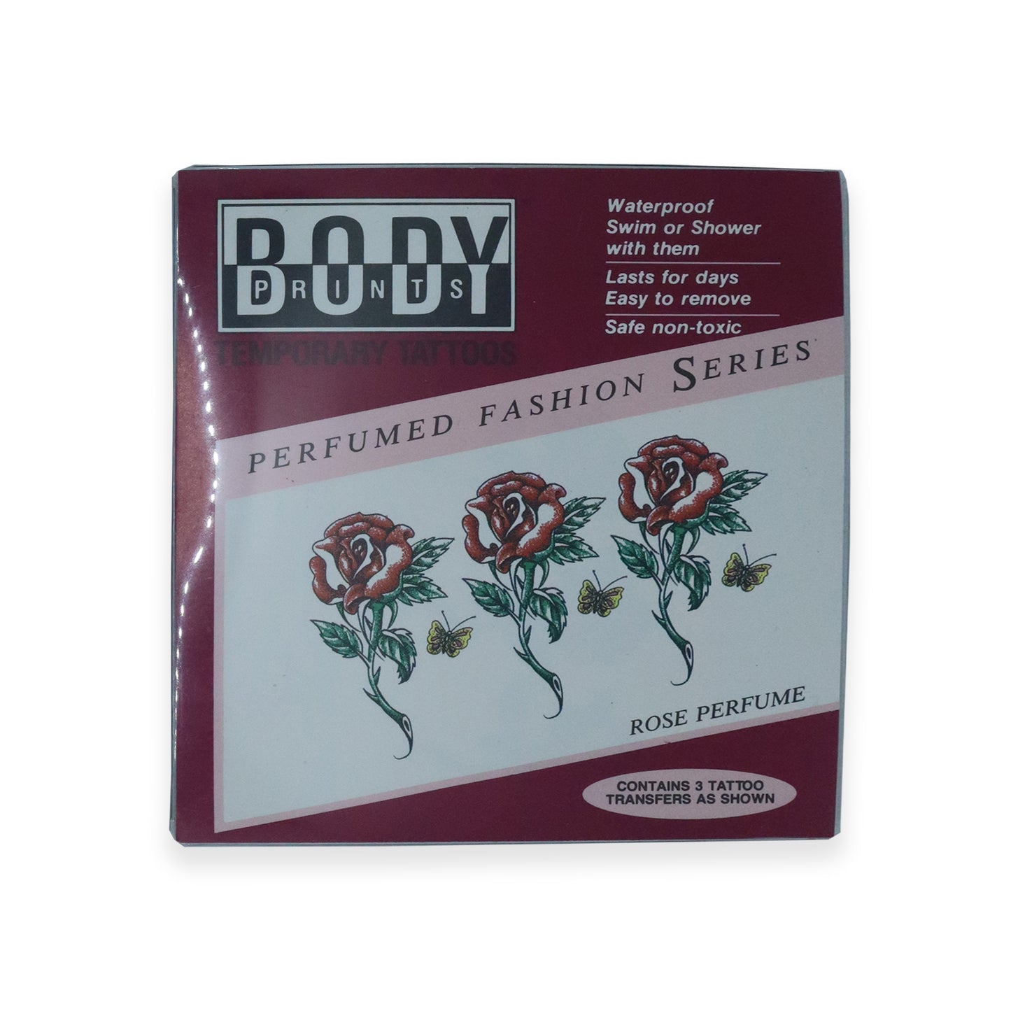 Body Prints Vintage Temporary Tattoo Pack