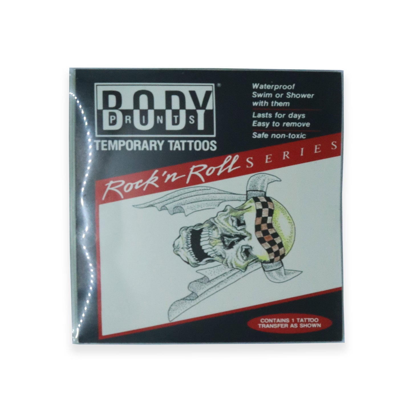 Body Prints Vintage Temporary Tattoo Pack
